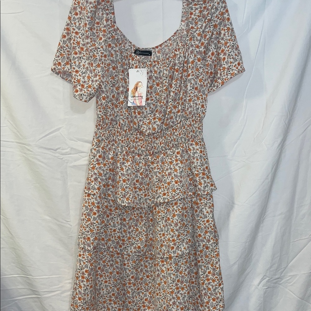 Floral Print Women's Dress